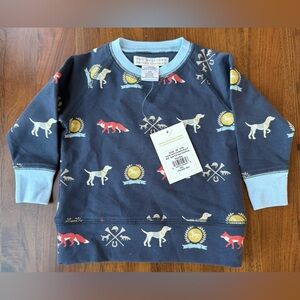 NWOT TBBC The Beaufort Bonnet Company Cassidy Comfy Crewneck (0-6 months)